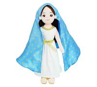 June Garden Figurine religieuse en peluche de 35,6 cm - Dame de Guadalupe - Vierge Marie catholique - Vierge de Guadalupe