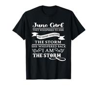 June Girl, ils lui ont chuchoté que vous ne pouviez pas résister T-Shirt