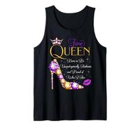 June Queen Born to Be Proud of Who I Am Fête d'anniversaire Débardeur