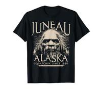 Juneau Alaska Bigfoot 1880 Sasquatch Ivoire Art T-Shirt