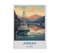 Juneau Alaska，Jigsaw Puzzle 1000 Pièces Puzzle Classique pour Adultes Et Enfants, Compétence Jouets Éducatifs Anniversaire Festival Cadeau（38x26cm）-IC22
