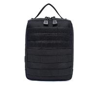 Junerain Camping Lamp Lighthouse Organizer Portable Lighthouse Camping Light Storage Bag for Goal Zero ML4 (Black)