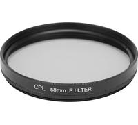 Junestar CPL -Filtre objectif DSLR -Caméra polarisée pour Canon/Nikon/Sony/Olympus/Fuji58mm