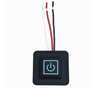 JUNESUN 3.7-12V étanche Bouton Interrupteur Gilet Chauffant Pantalon Electirc Chauffage Ceinture Bricolage contrôleur de température Interrupteur