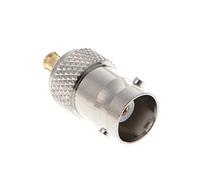 JUNESUN BNC Femelle à MCX Fiche mâle Adaptateur de connecteur coaxial coaxial RF Droit
