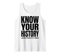 Juneteenth 1865 Know Your History Freedom Day Débardeur