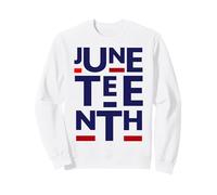 Juneteenth 1865 Mélanine Noire Maman Papa Enfant Garçon Fille Sweatshirt