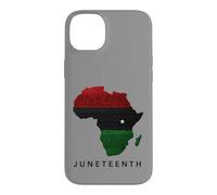 Juneteenth Africa Map Freedom Celebration Coque pour iPhone 14 Plus