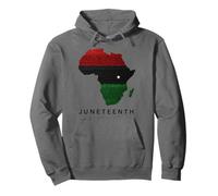 Juneteenth Africa Map Freedom Celebration Sweat à Capuche