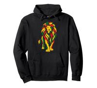 Juneteenth : Afro-American Lion Black Pride Heritage Sweat à Capuche