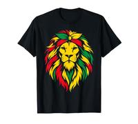 Juneteenth : Afro-American Lion Black Pride Heritage T-Shirt