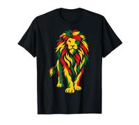 Juneteenth : Afro-American Lion Black Pride Heritage T-Shirt
