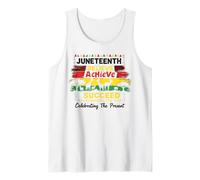 Juneteenth Believe Achieve Succeed African Pride Débardeur