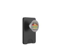 Juneteenth Believe Achieve Succeed African Pride PopSockets PopWallet pour MagSafe