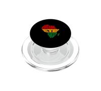 Juneteenth Black 1865 Freedom History Month King PopSockets PopGrip pour MagSafe