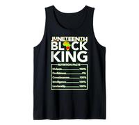 Juneteenth Black King Melanin Dad Fête des Pères Hommes Père Fun Débardeur