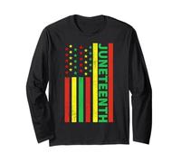 Juneteenth Black King Melanin Queen Toddler Enfants Garçons Filles Manche Longue
