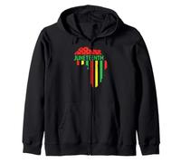 Juneteenth Black King Melanin Queen Toddler Enfants Garçons Filles Sweat à Capuche