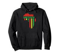Juneteenth Black King Melanin Queen Toddler Enfants Garçons Filles Sweat à Capuche