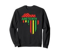 Juneteenth Black King Melanin Queen Toddler Enfants Garçons Filles Sweatshirt