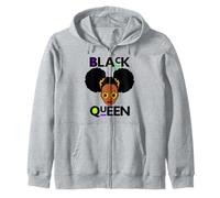 Juneteenth Black Queen 1865 4 Juillet Melanin Women Sista Sweat à Capuche