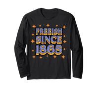 Juneteenth Break Every Chain Freeish 1865 Hommes Femmes Garçon Fille Manche Longue