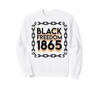 Juneteenth Break Every Chain Freeish 1865 Hommes Femmes Garçon Fille Sweatshirt