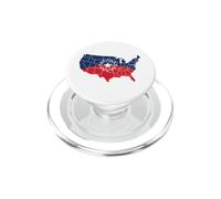 Juneteenth Carte des États-Unis PopSockets PopGrip pour MagSafe