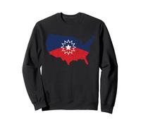 Juneteenth Carte des États-Unis Sweatshirt