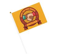 Juneteenth célébrant la liberté des Noirs 1865 Drapeaux afro-américains Petit drapeau Drapeaux portatifs avec mât pour la décoration de fête