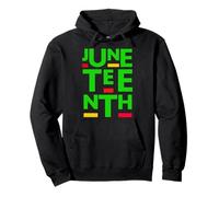 Juneteenth Celebrate 1865 Black King Queen Melanin Boy Fille Sweat à Capuche