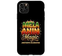 Juneteenth Celebration Empowering Melanin Design Coque pour iPhone 11 Pro Max