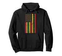 Juneteenth Drapeau Afro-américain Afrique Culture Noire Sweat à Capuche