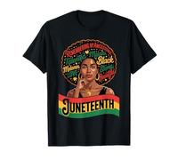 Juneteenth en Souvenir de Mes ancêtres Black Women Juneteenth T-Shirt