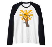 Juneteenth Esclavage Freedom Black History Free Hommes Femmes Enfants Manche Raglan