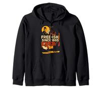 Juneteenth Free-ish Since 1865 Histoire des Noirs africains Sweat à Capuche
