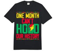 Juneteenth Freedom Black One Month ne Peut Pas contenir Notre Histoire Comfort Colors Adult Heavyweight T-Shirt