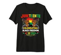 Juneteenth Freedom Day Black Pride Celebration T-Shirt Haut de Gamme