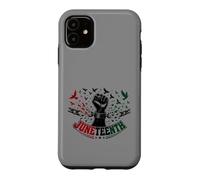Juneteenth Freedom Day Emancipation Fist Coque pour iPhone 11