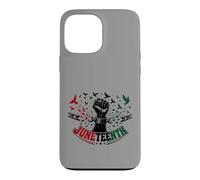 Juneteenth Freedom Day Emancipation Fist Coque pour iPhone 13 Pro Max