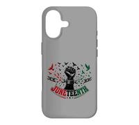 Juneteenth Freedom Day Emancipation Fist Coque pour iPhone 17