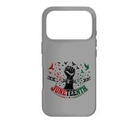 Juneteenth Freedom Day Emancipation Fist Coque pour iPhone 17 Pro