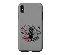 Juneteenth Freedom Day Emancipation Fist Coque pour iPhone XS Max