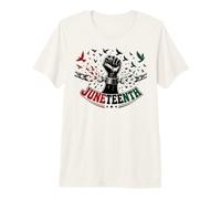 Juneteenth Freedom Day Emancipation Fist T-Shirt Haut de Gamme