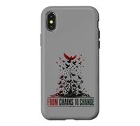 Juneteenth Freedom Day from Chains to Change Coque pour iPhone X/XS