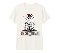 Juneteenth Freedom Day from Chains to Change T-Shirt Haut de Gamme