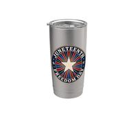 Juneteenth Freedom Day Vintage Star Emancipation Gobelet isotherme en acier inoxydable double paroi