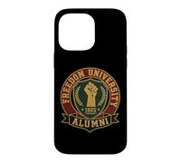 Juneteenth Freedom University Alumni Fist 1865 Histoire des Noirs Coque pour iPhone 14 Pro Max
