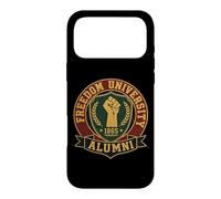 Juneteenth Freedom University Alumni Fist 1865 Histoire des Noirs Coque pour iPhone 17 Pro Max