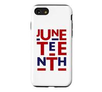 Juneteenth is My Independence Day 1865 Drapeau américain du 4 Juillet Coque pour iPhone SE (2020) / 7/8